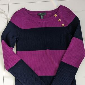 Ralph Lauren colour blocked sweater